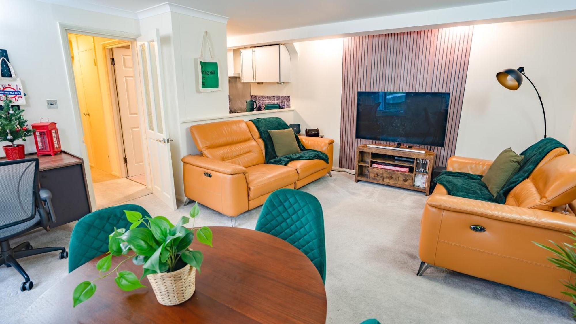 Notting Hill Cozy 2 Bedroom Flat London Bagian luar foto